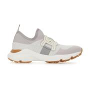 Tod's Stiliga Sneakers för Vardagsbruk Gray, Dam