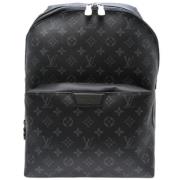 Louis Vuitton Vintage Pre-owned Canvas axelremsvskor Black, Herr