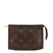 Louis Vuitton Vintage Pre-owned Tyg louis-vuitton-vskor Brown, Dam