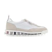 Thom Browne Tvåtonade Lädersneakers Multicolor, Herr