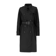 Moorer Stilig Trench & Parka Jacka Black, Dam