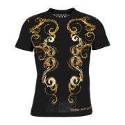 Versace Jeans Couture T-shirts och Polos Black, Dam