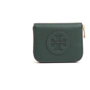 Tory Burch Grön Läder Plånbok Dam Accessories Green, Dam