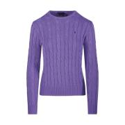 Ralph Lauren Julianna Långärmad Pullover Purple, Dam