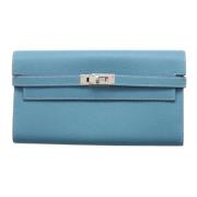 Hermès Vintage Pre-owned Laeder plnbcker Blue, Dam