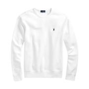 Polo Ralph Lauren Vit RL Fleece Sweatshirt White, Herr