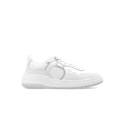 Salvatore Ferragamo Casual Sneakers för Män och Kvinnor White, Dam