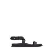 TotêMe Chunky Lädersandal Black, Dam