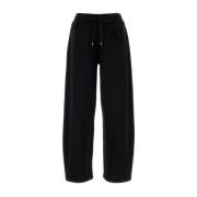 Stella McCartney Svarta bomulls-joggers Black, Dam