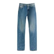 Maison Margiela Jeans med vridna sömmar Blue, Herr