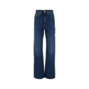 Stella McCartney Klassiska Denim Jeans för vardagsbruk Blue, Dam