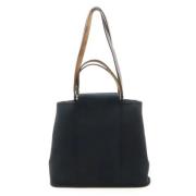 Hermès Vintage Pre-owned Canvas totevskor Black, Dam