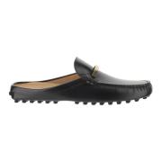 Tod's Svarta Läderloafers Black, Dam