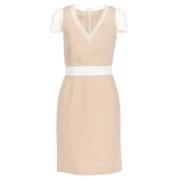 Giambattista Valli Pre-owned Pre-owned Tyg klnningar Beige, Dam