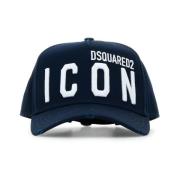 Dsquared2 Chic Hat Selection Blue, Herr