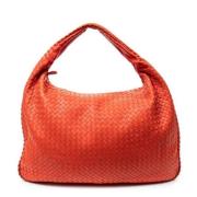 Bottega Veneta Vintage Pre-owned Laeder handvskor Orange, Dam