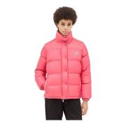 Moncler Vändbar kort dunjacka Pink, Dam