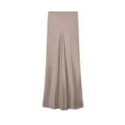 Anine Bing Maxi Sidenkjol Gray, Dam