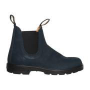 Blundstone Blå Nubuck Chelsea Boot 1940 Blue, Herr