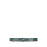 Tory Burch Tvåtonat metallarmband Green, Dam