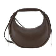 Hogan Brun läder hobo väska Brown, Dam