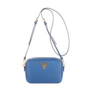 Prada Vintage Pre-owned Laeder prada-vskor Blue, Dam