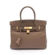 Hermès Vintage Pre-owned Laeder handvskor Brown, Dam