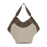 Khaite Canvas Tote Väska Beige, Dam