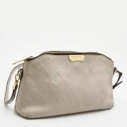 Burberry Vintage Pre-owned Laeder handvskor Gray, Dam