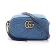 Gucci Vintage Pre-owned Denim gucci-vskor Blue, Dam