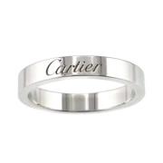 Cartier Vintage Pre-owned Platina ringar Gray, Dam