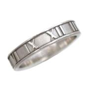 Tiffany & Co. Pre-owned Pre-owned Silver ringar Gray, Dam