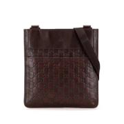 Gucci Vintage Pre-owned Laeder axelremsvskor Brown, Dam