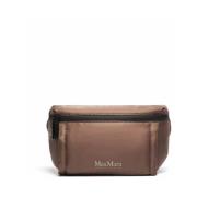 Max Mara Nylon Marsupio Radente Väska Brown, Dam