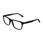 Spy Svart Rektangulära Optiska Bågar Unisex Black, Unisex