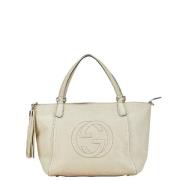 Gucci Vintage Pre-owned Laeder gucci-vskor White, Dam