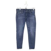 Ralph Lauren Pre-owned Pre-owned Bomull jeans Blue, Dam