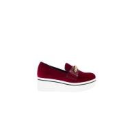 Stella McCartney Pre-owned Pre-owned Tyg sneakers Red, Dam