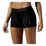 Reebok Träningsklar Fit Stickade Shorts Black, Dam