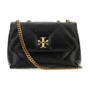 Tory Burch Snygg Kira Axelväska Black, Dam