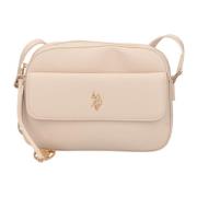 U.s. Polo Assn. Axelväska Beige, Dam