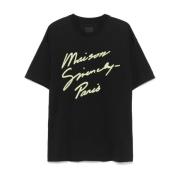 Givenchy Svart Bomull T-shirt Black, Herr