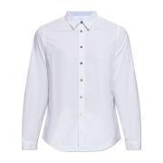 PS By Paul Smith Bomullsskjorta White, Herr