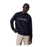 Calvin Klein Crewneck Sweatshirt Blue, Herr