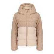 Ciesse Piumini Kort Pufferjacka Beige, Dam