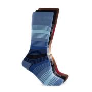 Paul Smith Trepack bomullsstrumpor Multicolor, Herr