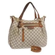 Louis Vuitton Vintage Pre-owned Canvas totevskor White, Dam