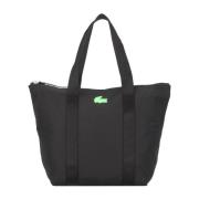 Lacoste Dragkedja Nylon Handväska Jeanne Nf3620Ya Black, Dam