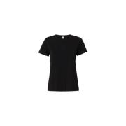 Pinko Kortärmad T-shirt för män Black, Dam