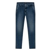 GAS Slim-fit Denim Jeans Blue, Herr